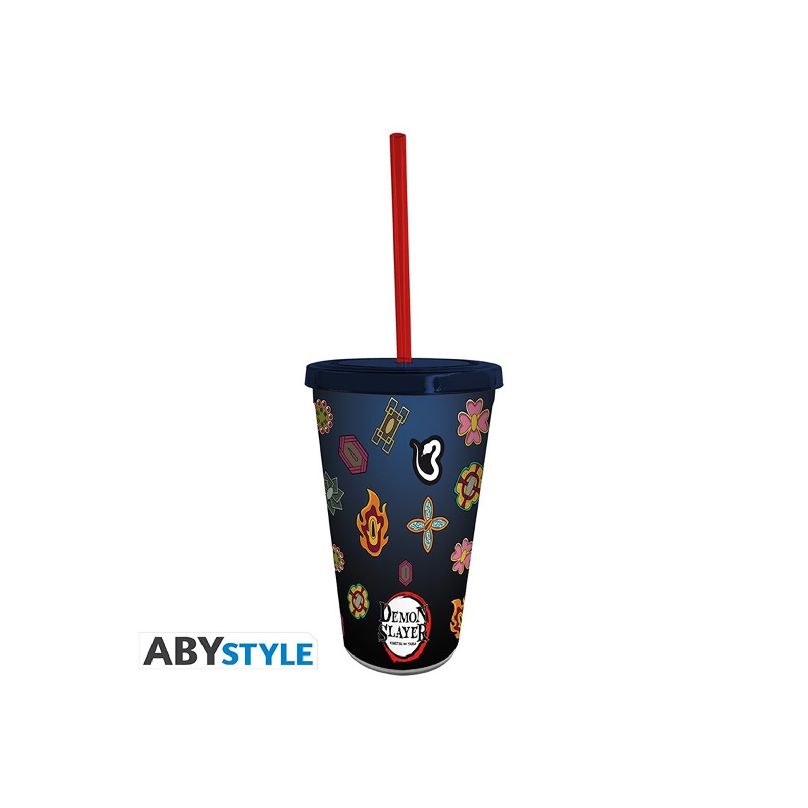 Vaso con pajita abystyle guardas pilares