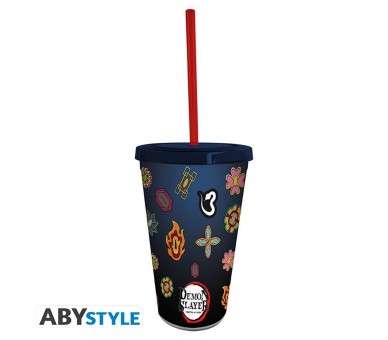 Vaso con pajita abystyle guardas pilares