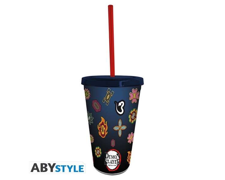 Vaso con pajita abystyle guardas pilares