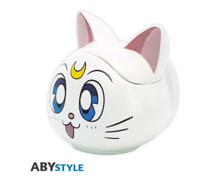 Taza 3d abystyle sailor moon artemis