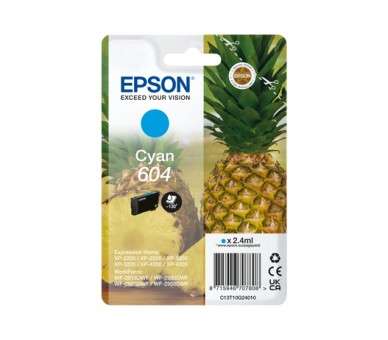 Cartucho epson 604 cian c13t10g24010 xp2200