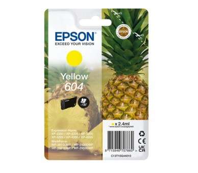 Cartucho epson 604 amarillo c13t10g44010 xp2200