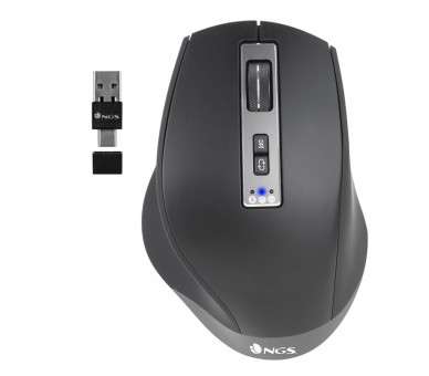 Raton multidispositivo inalambrico recargable ngs blur rb