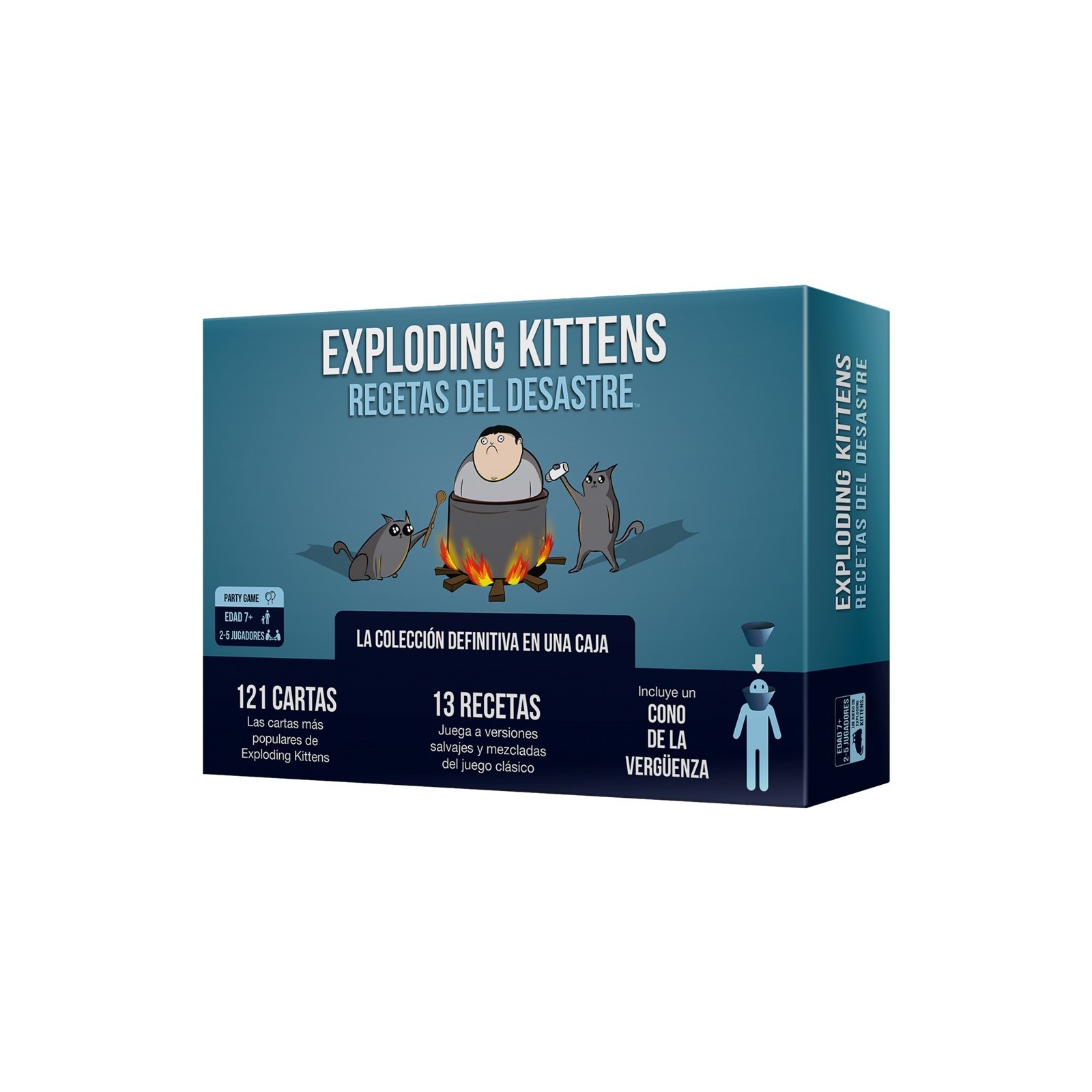 Juego mesa exploding kittens recetas del