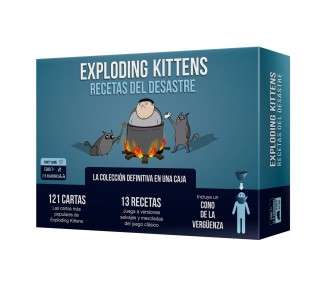 Juego mesa exploding kittens recetas del