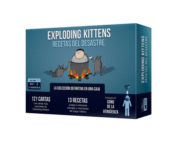 Juego mesa exploding kittens recetas del