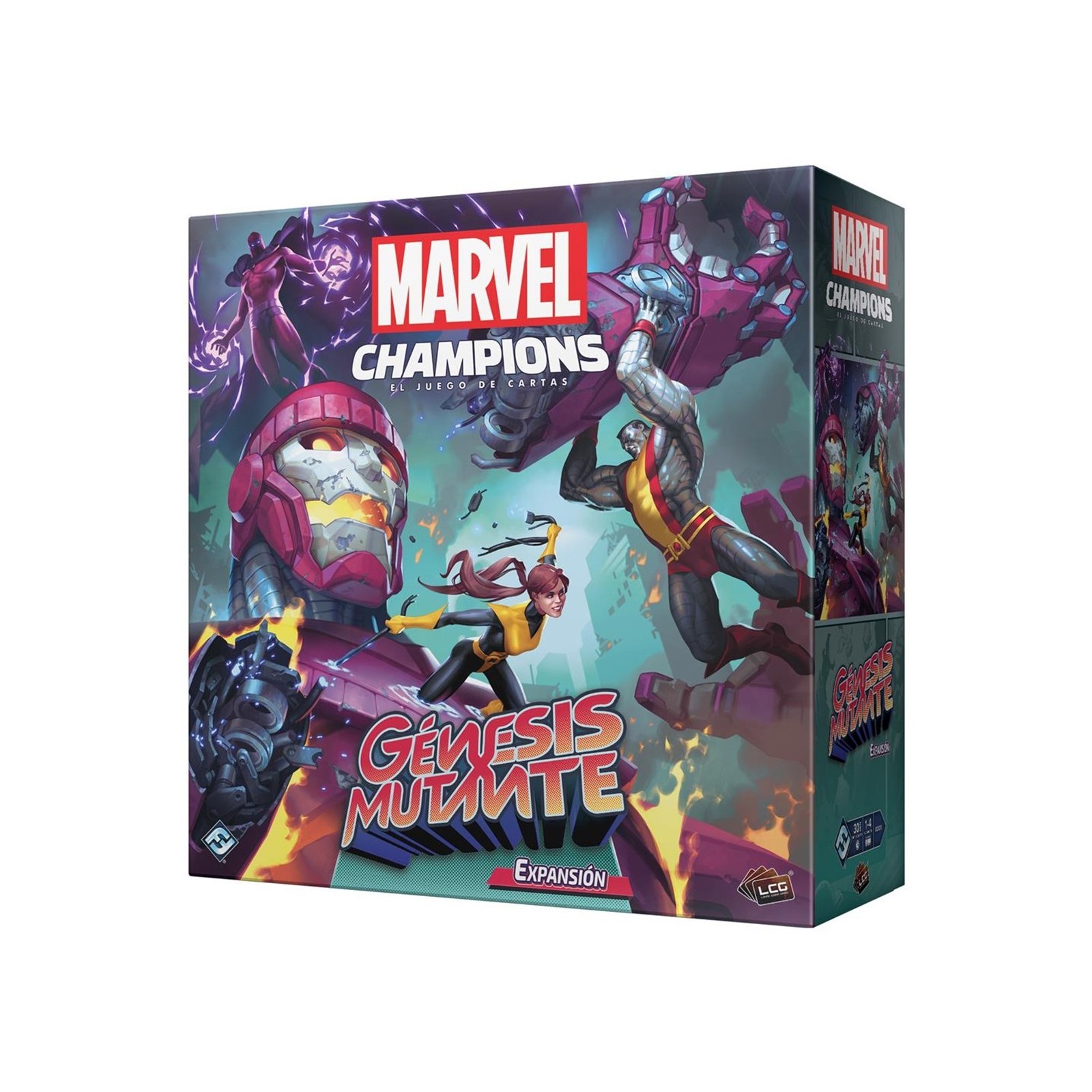 Juego mesa marvel champions genesis mutante