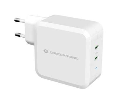 Cargador conceptronic pd 2 puertos usb c