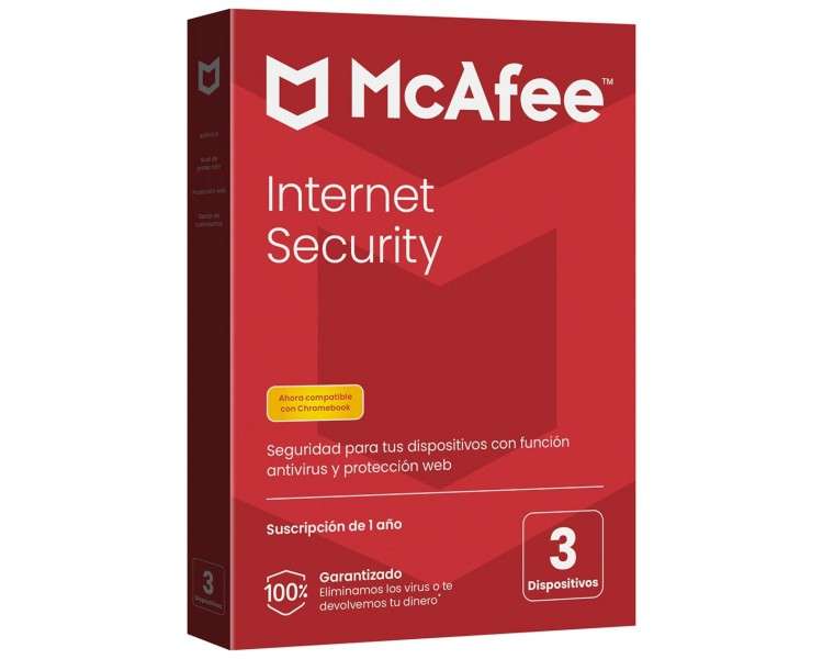 Antivirus mcafee internet security 3 dispositivos