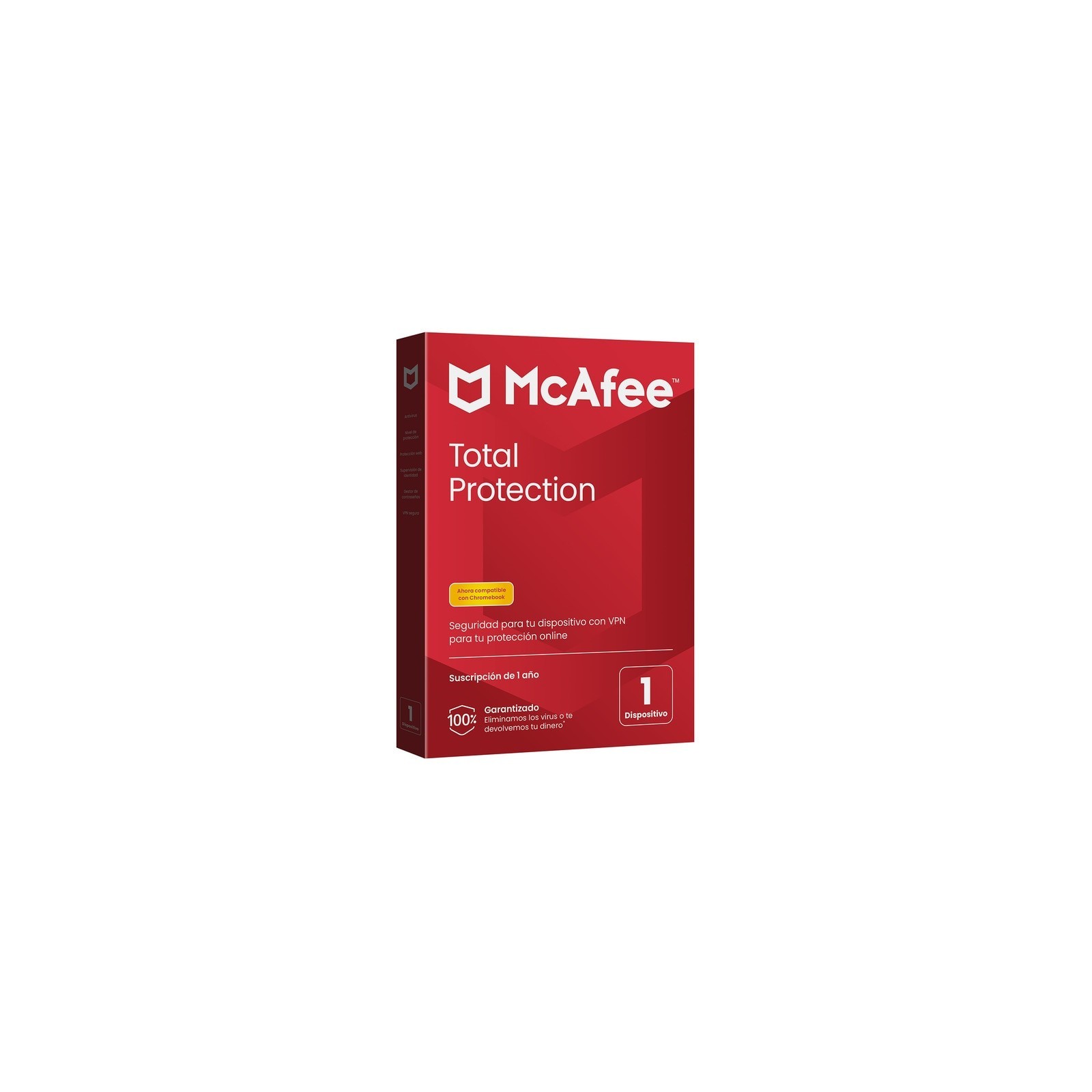 Antivirus mcafee total protection 1 dispositivo