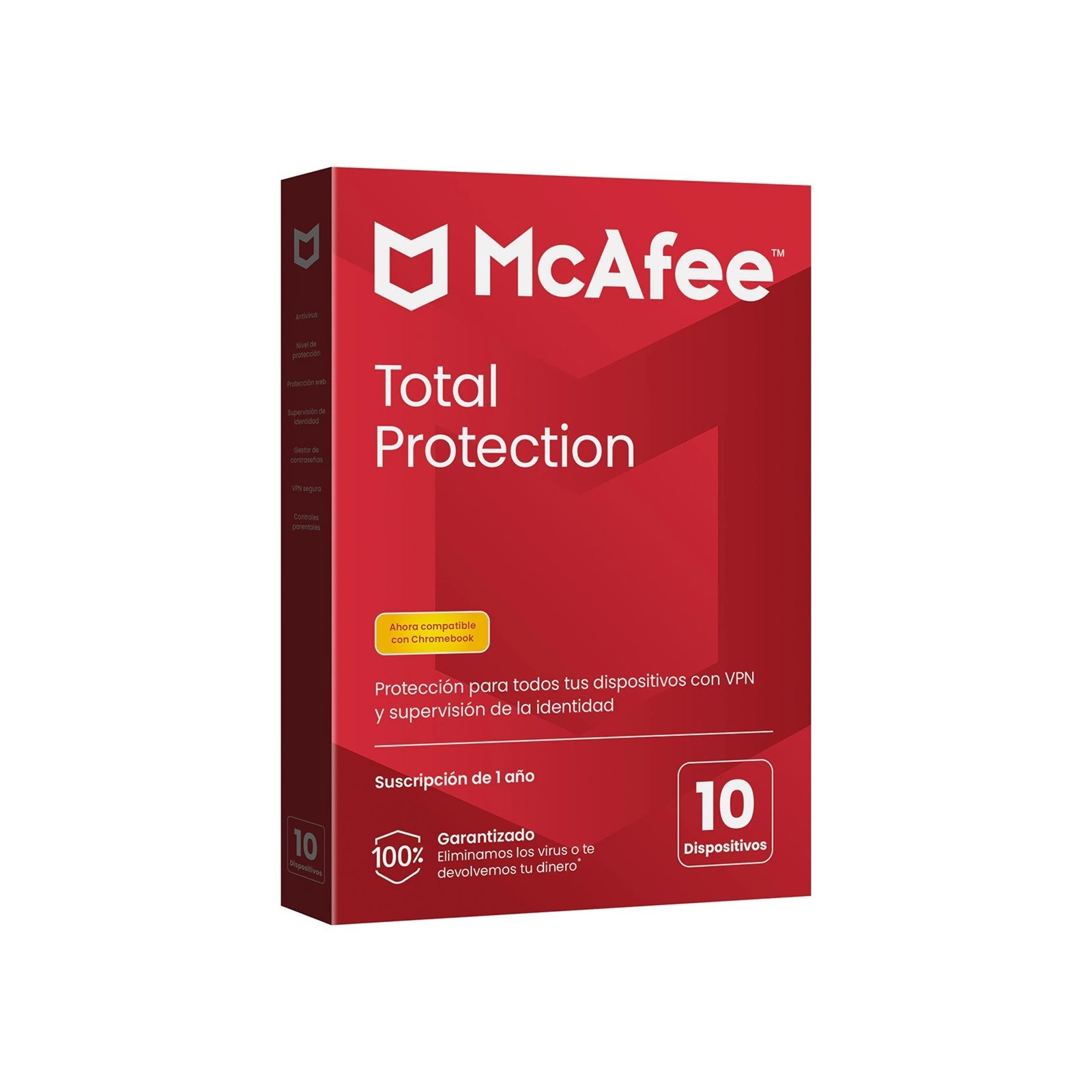 Antivirus mcafee total protection 10 dispositivos