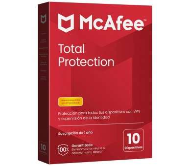 Antivirus mcafee total protection 10 dispositivos