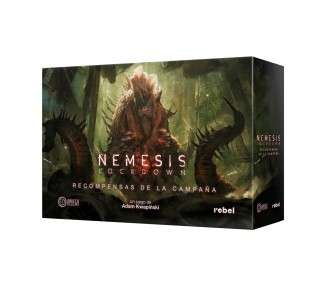 Juego mesa nemesis lockdown recompensas campana