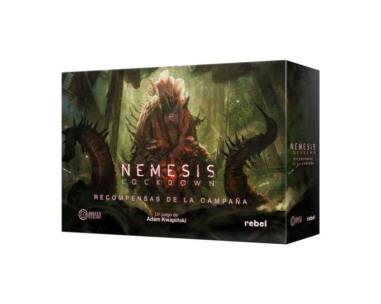 Juego mesa nemesis lockdown recompensas campana