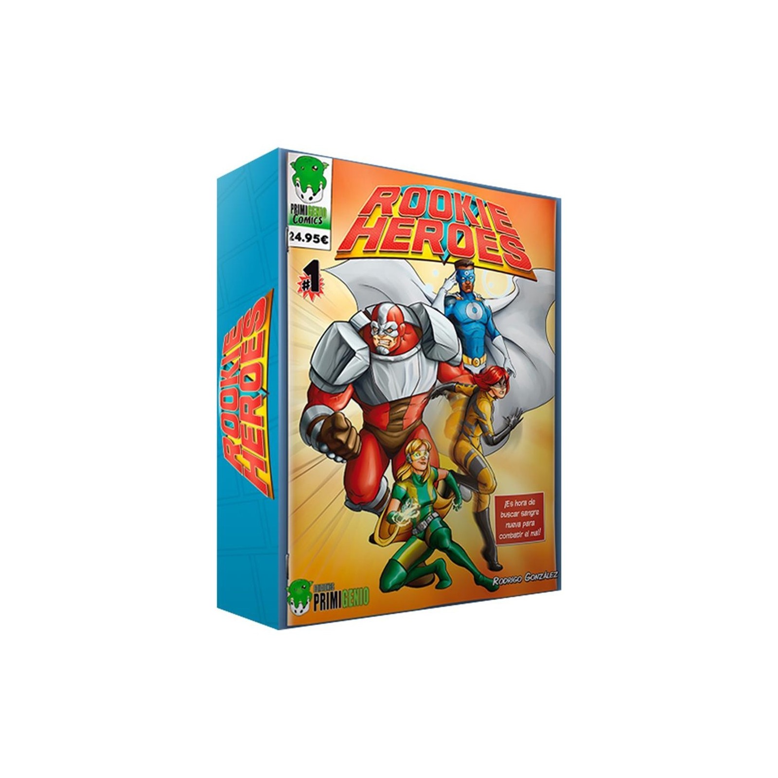 Juego mesa rookie heroes pegi 10