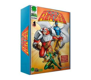 Juego mesa rookie heroes pegi 10