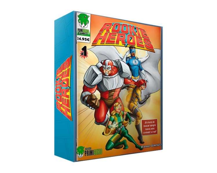 Juego mesa rookie heroes pegi 10