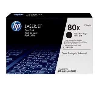 HP Toner 80X Negro