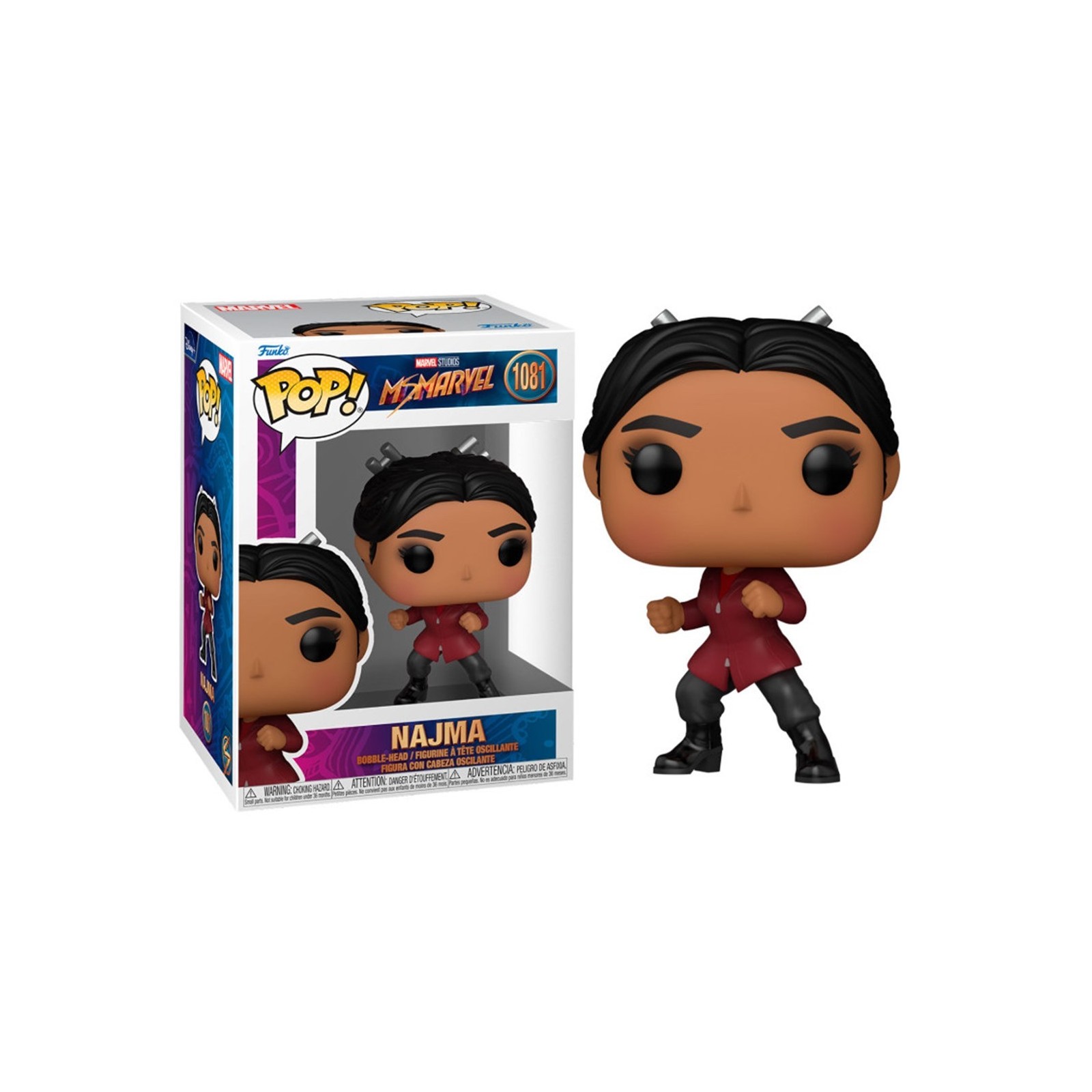 Funko pop marvel ms marvel najma