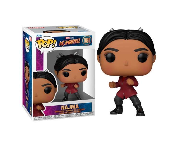 Funko pop marvel ms marvel najma