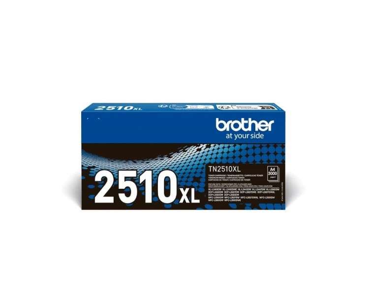 Brother Toner TN2510XL Negro