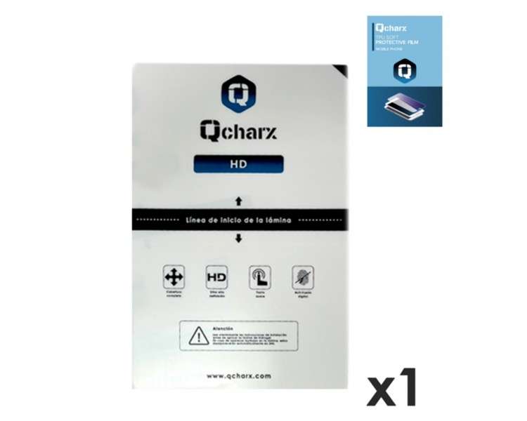 Laminas proteccion frontales tablet qcharx hidrogel