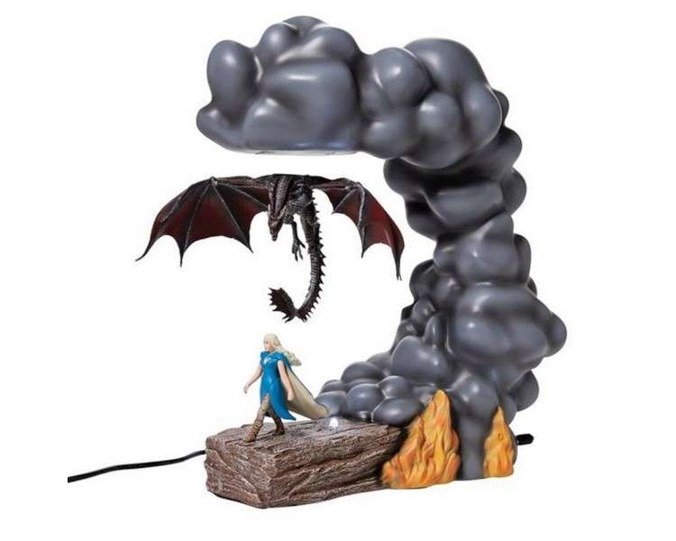 Figura levitadora enesco juego tronos drogon