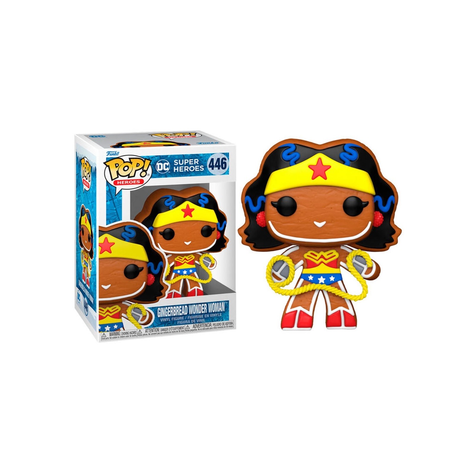 Funko pop dc comics navidad galleta