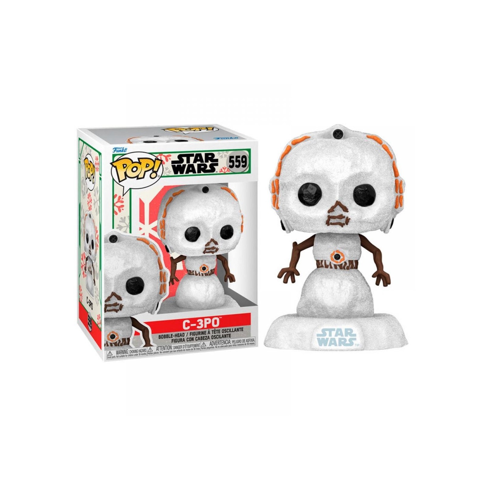 Funko pop star wars holiday c 3po