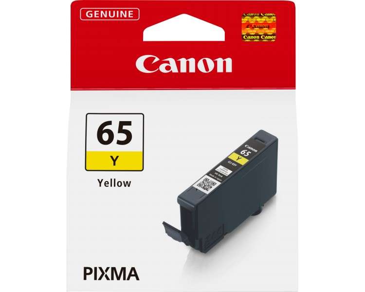 Cartucho tinta canon cli 65y amarillo