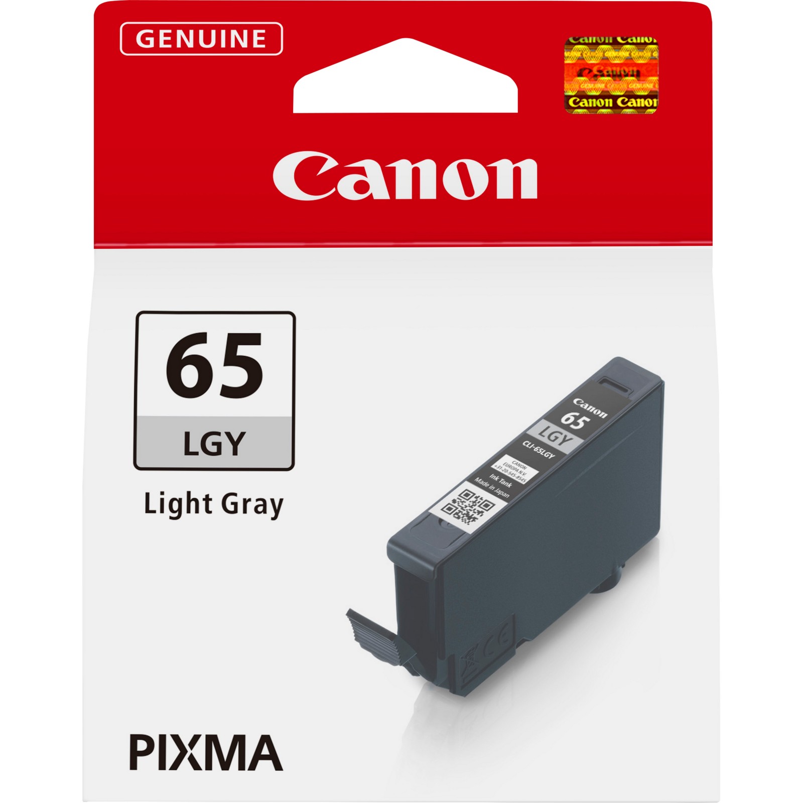 Cartucho tinta canon cli 65lgy gris claro