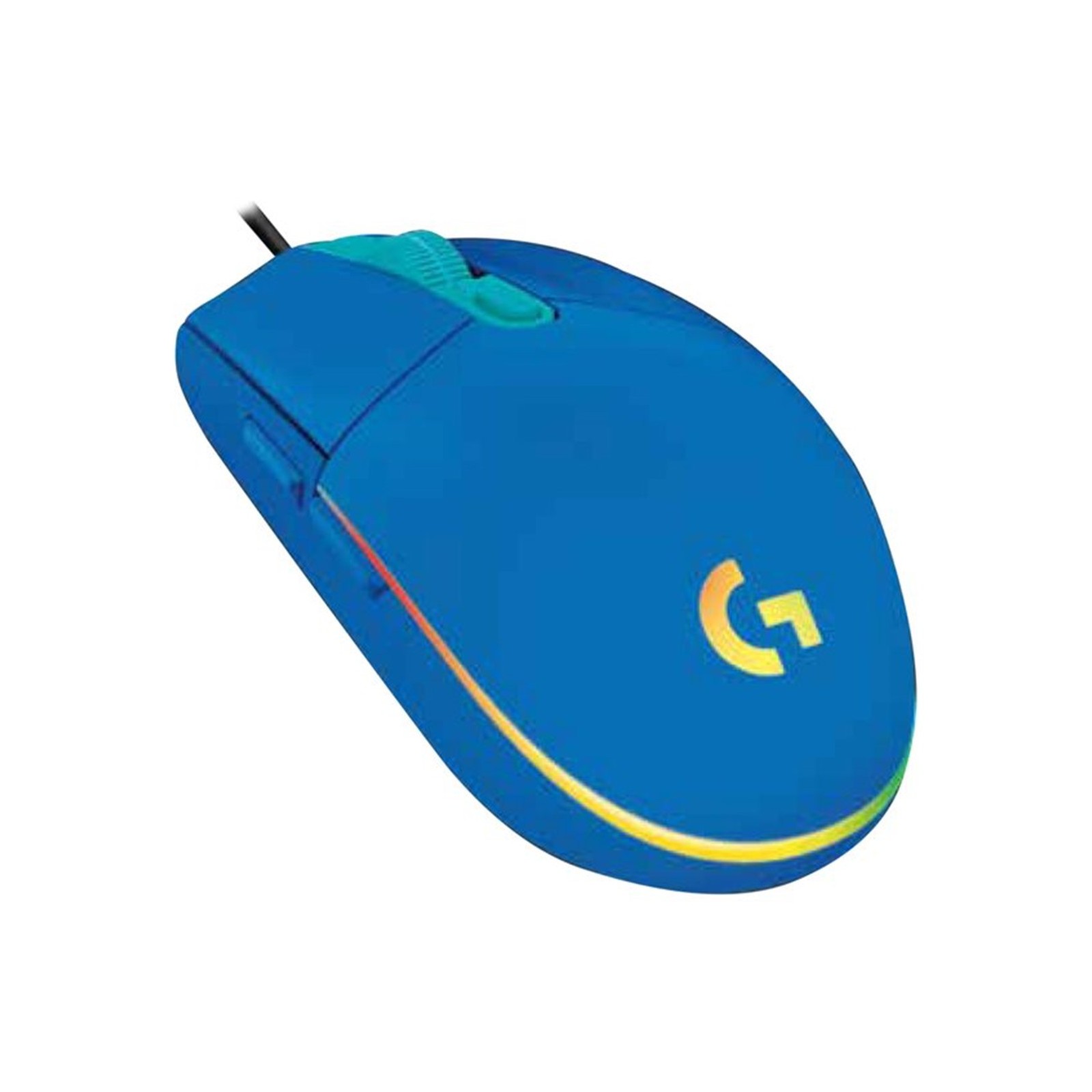 Mouse raton logitech g102 lightsync azul