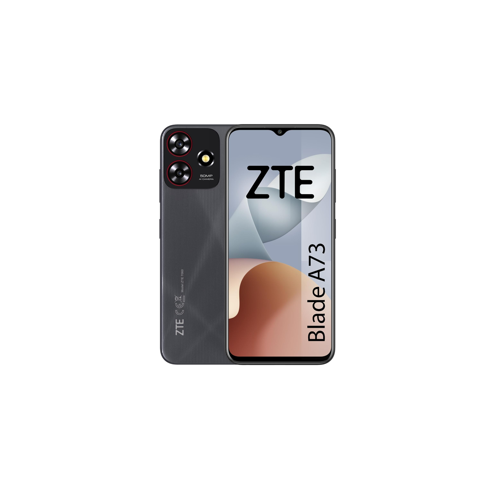 ZTE BLADE A73 6,6" HD+ 4+4GB/128GB 5MP/50MP SPACE BLACK