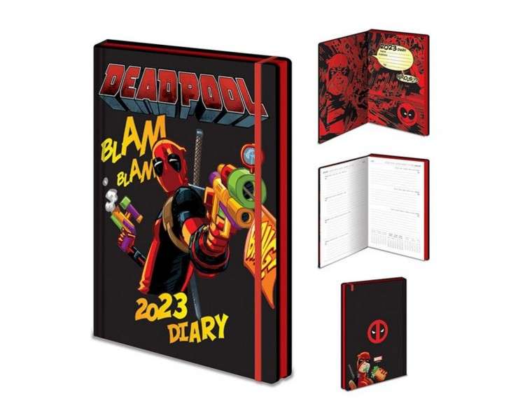 Diario 2023 pyramid deadpool blam blam