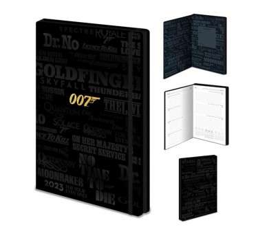 Diario 2023 pyramid james bond 007