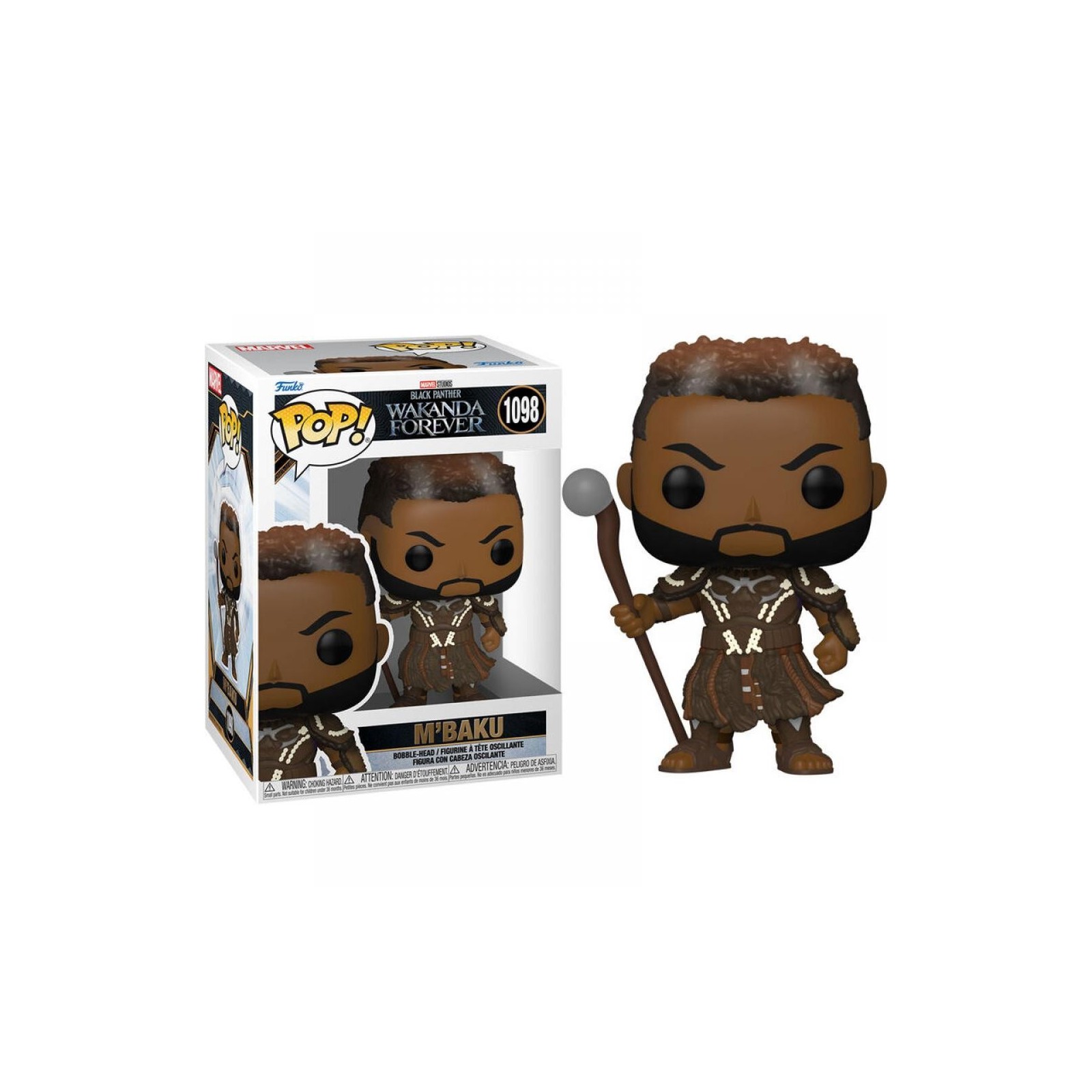 Funko pop marvel black panther wakanda