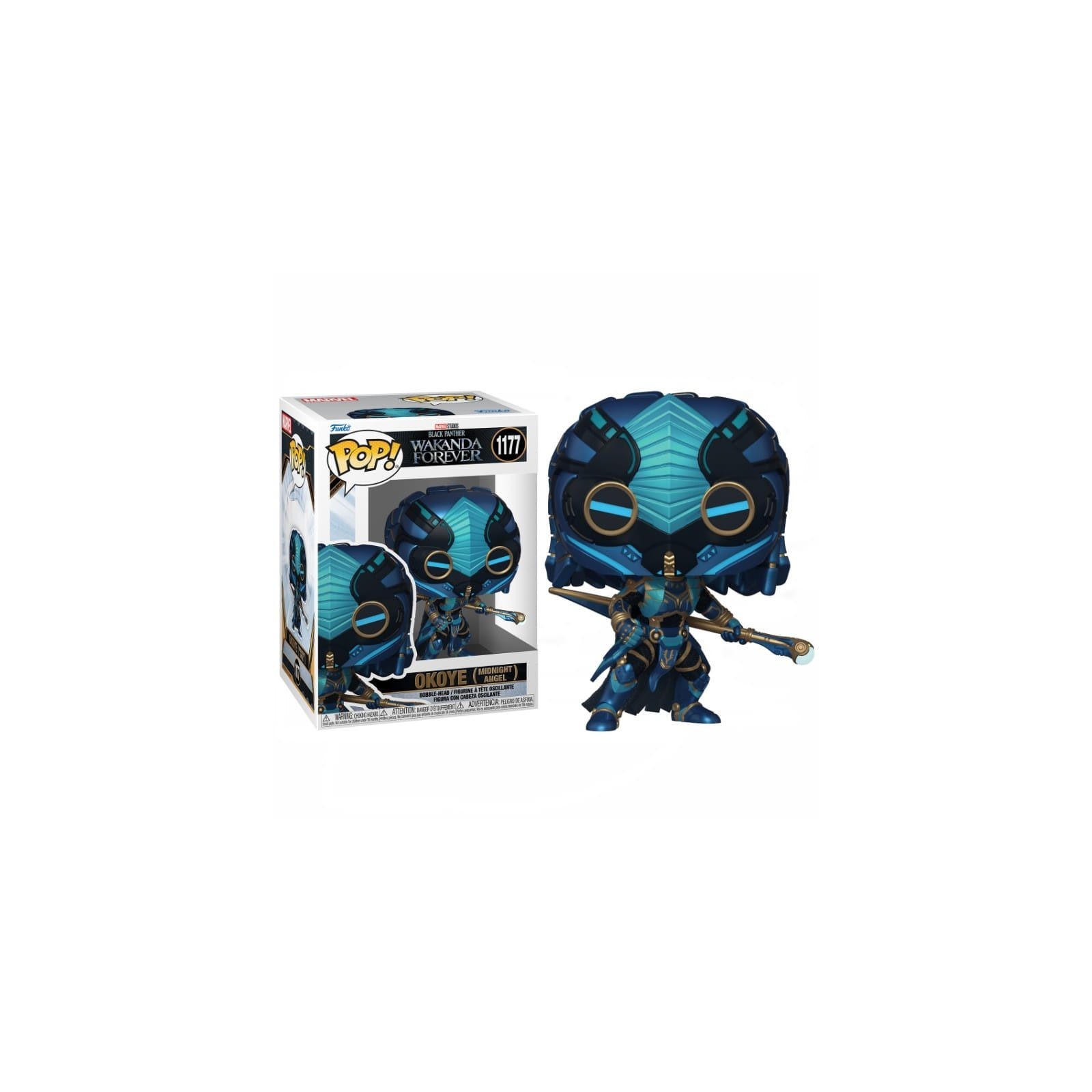 Funko pop marvel black panther wakanda