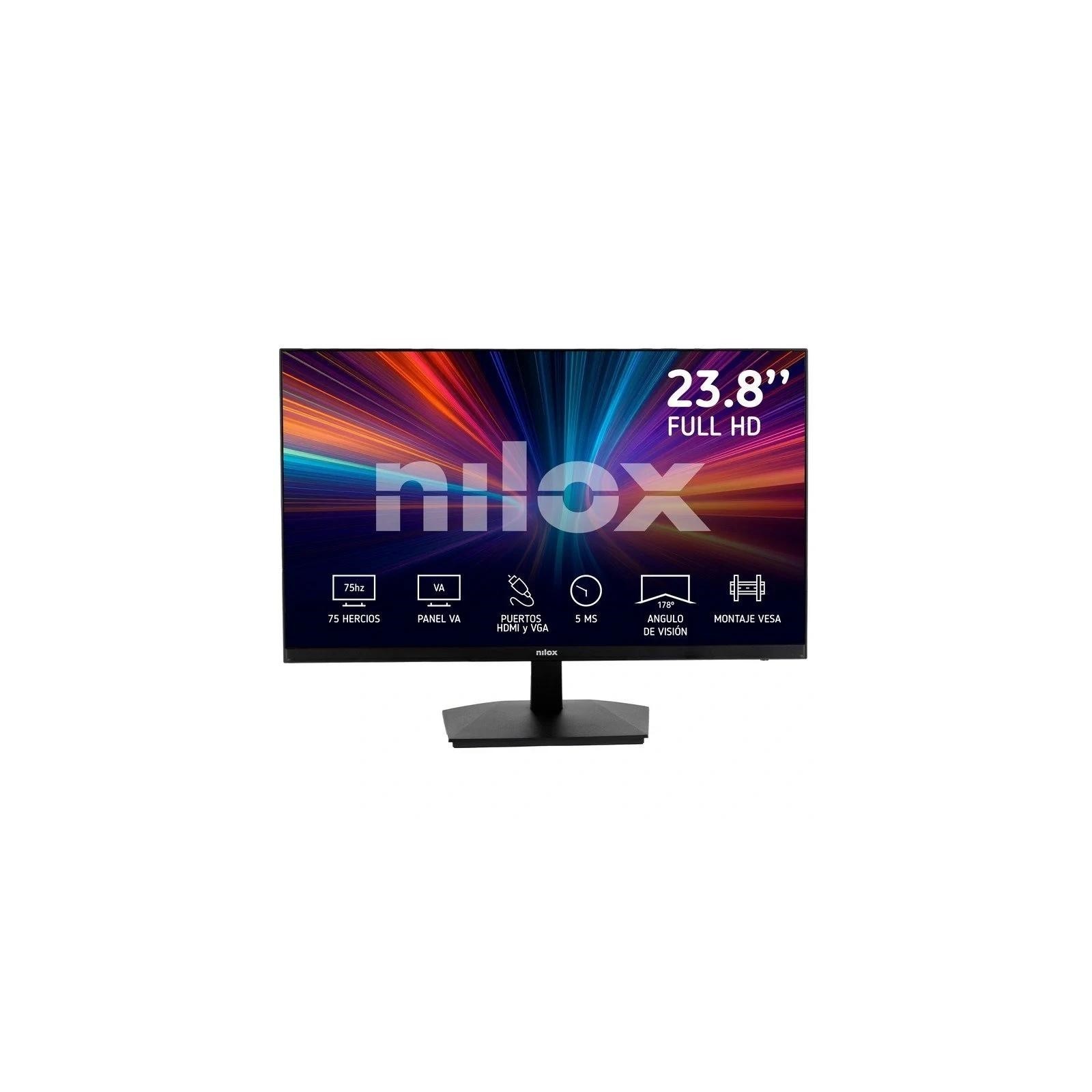 NILOX NXM24FHD11 Monitor 24 FHD VA 5ms VGA HDMI