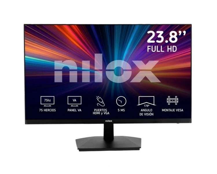 NILOX NXM24FHD11 Monitor 24 FHD VA 5ms VGA HDMI