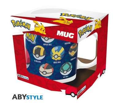 Taza abystyle pokemon pokeballs