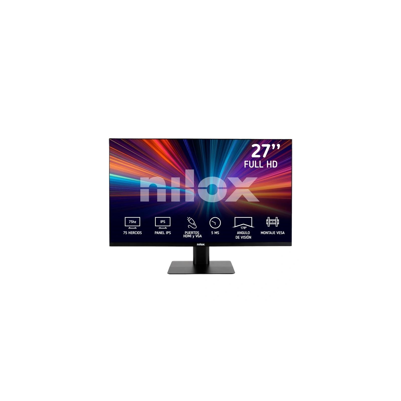 NILOX NXM27FHD11 Monitor 27 IPS 5ms VGA HDMI