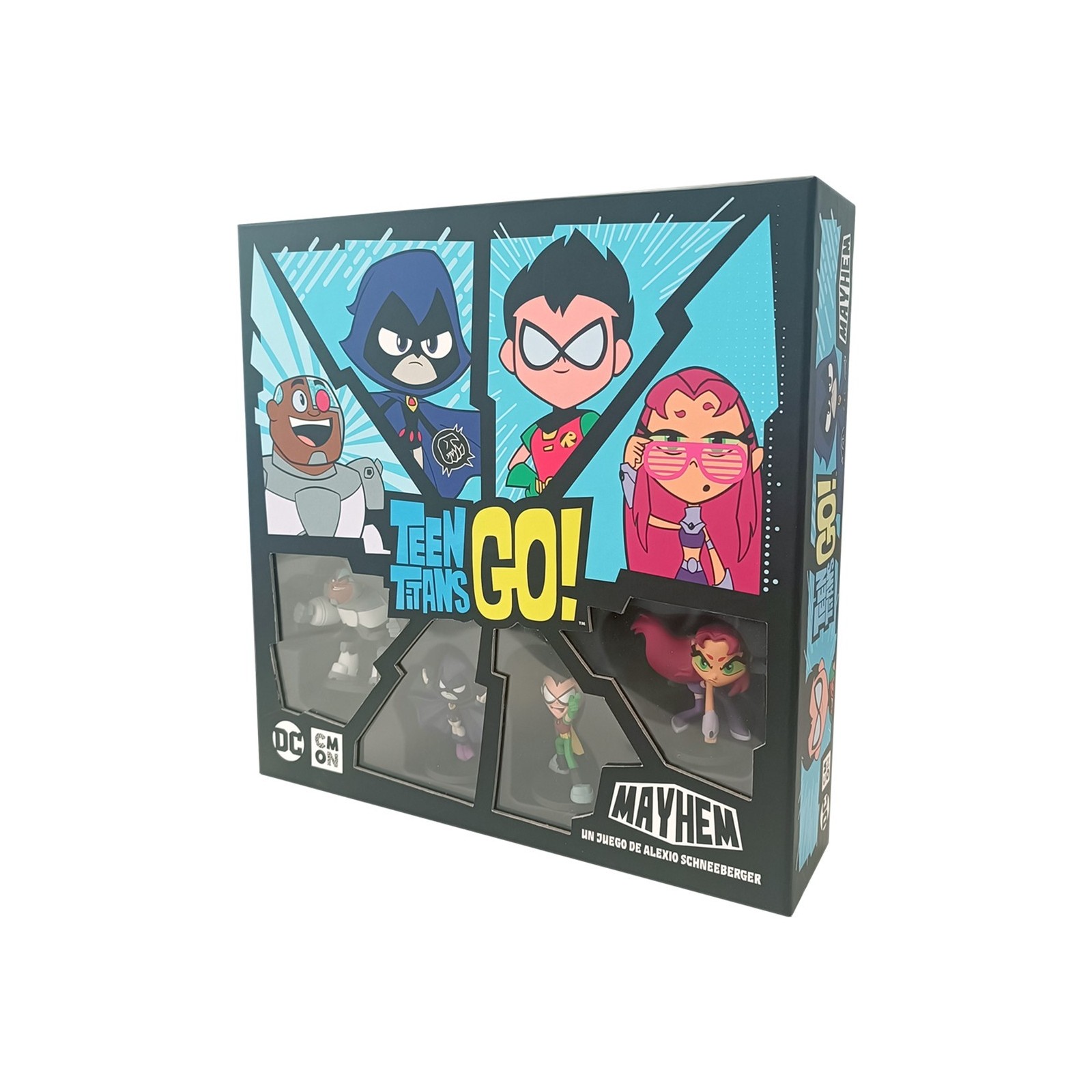 Juego mesa teen titans go mayhem