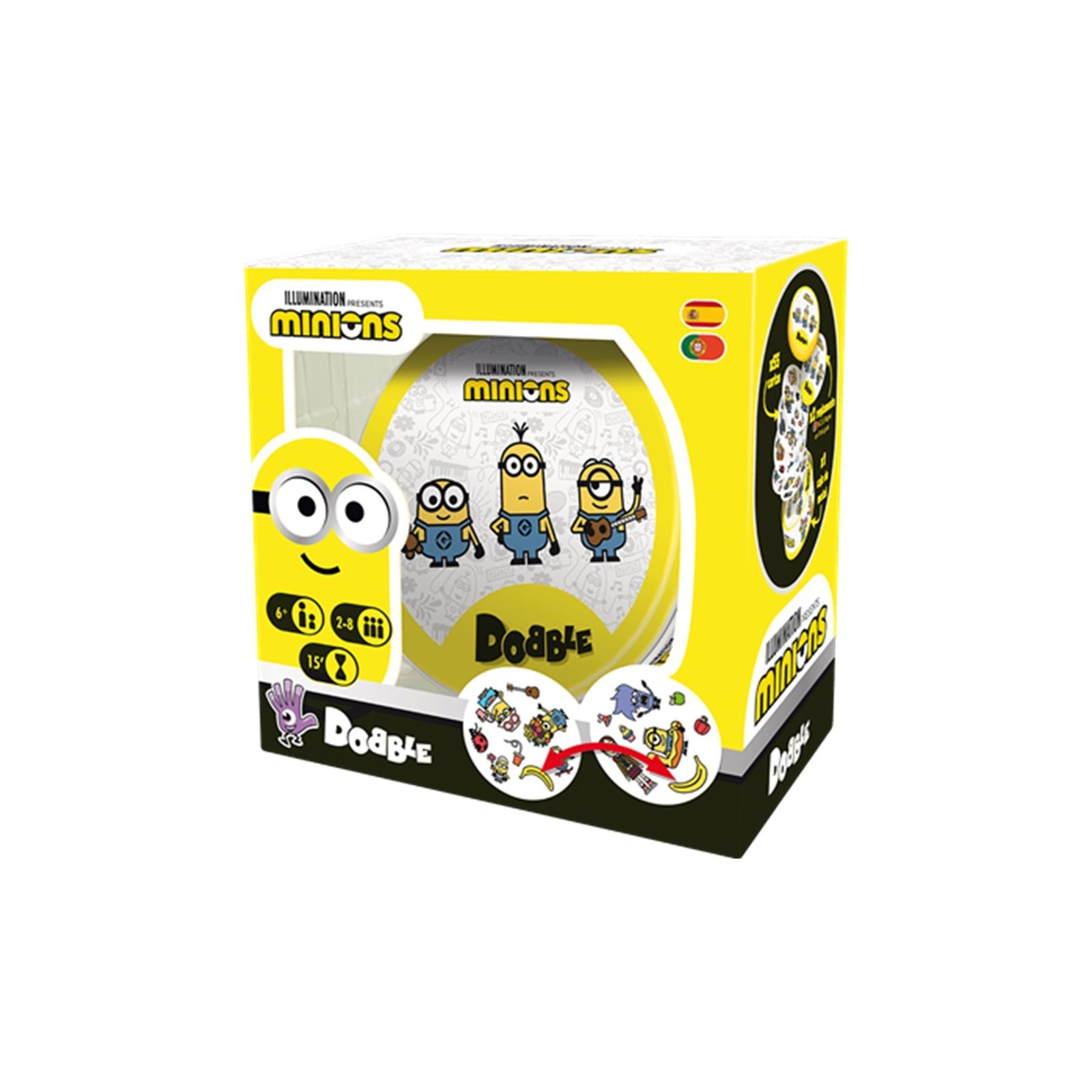 Juego mesa dobble minions pegi 6