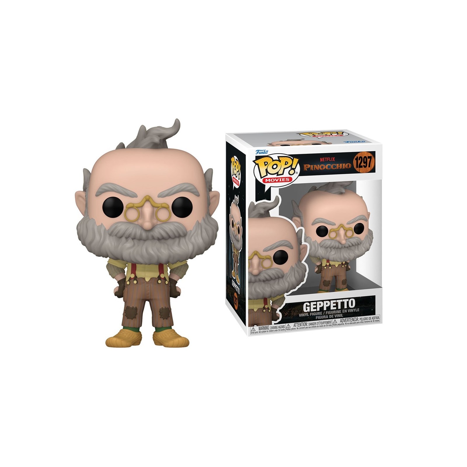 Funko pop pinocchio geppetto 67386