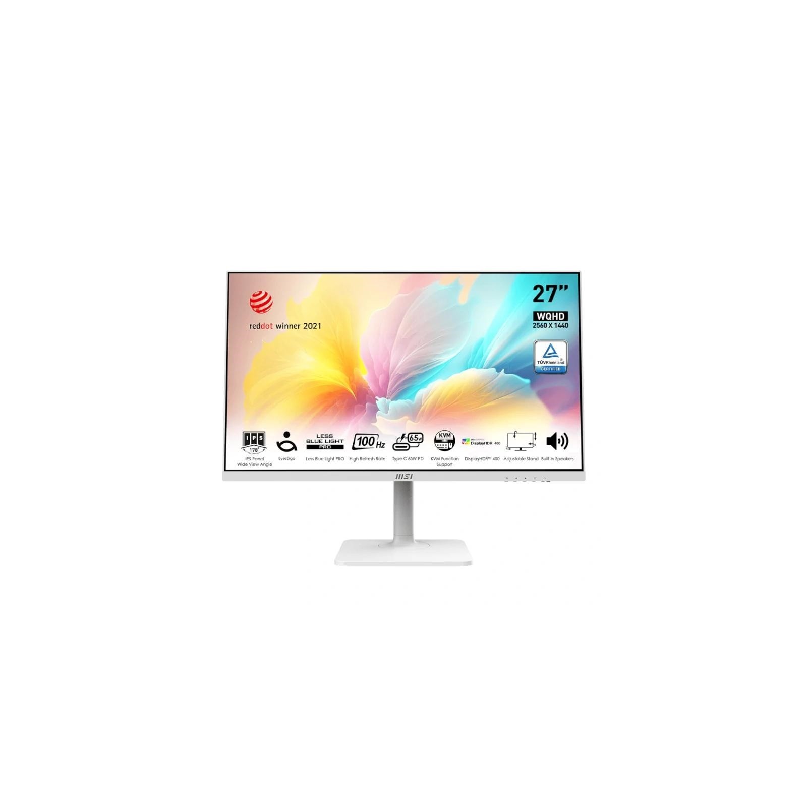 MSI MD272QXPW Monitor 27 IPS WQHD HDMI AA