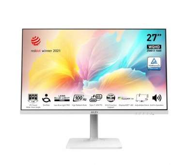 MSI MD272QXPW Monitor 27 IPS WQHD HDMI AA