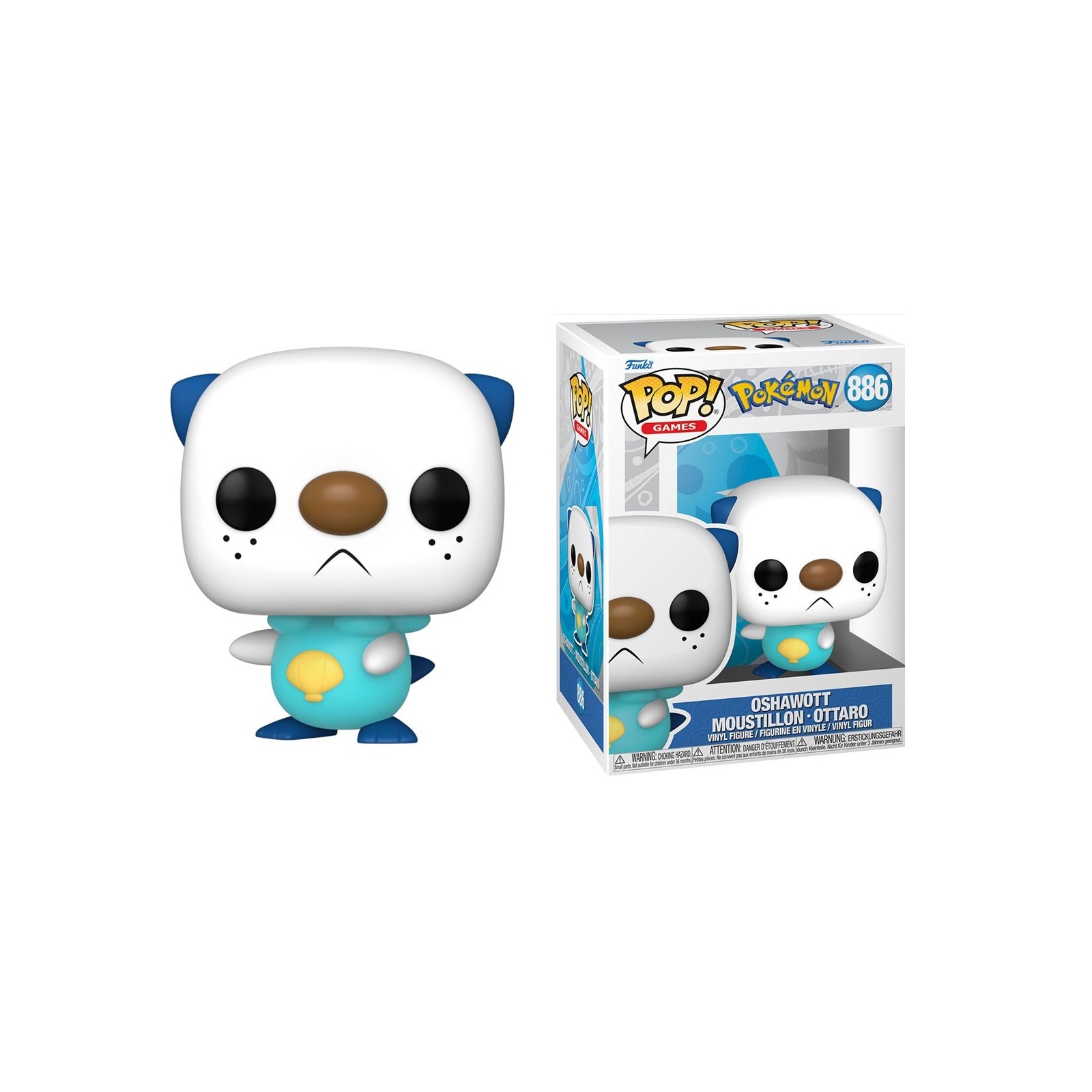 Funko pop pokemon oshawott 69078