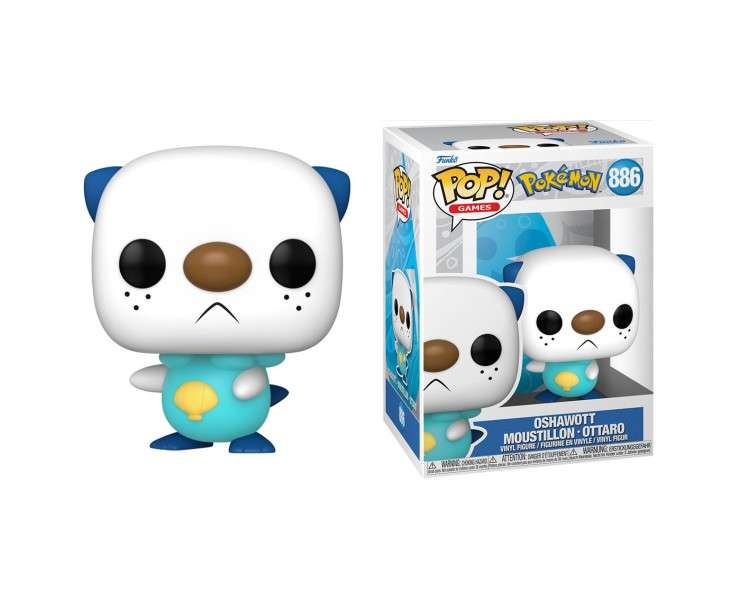 Funko pop pokemon oshawott 69078