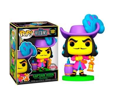 Funko pop disney villanos capitan garfio