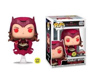 Funko pop marvel wandavision glows scarlet